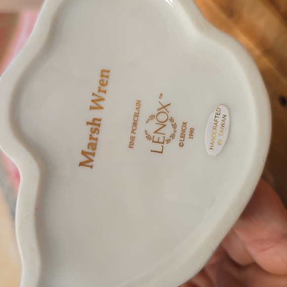 1990's Lenox Fine Porcelain Garden Bird Collection Marsh Wren - Picture 15 of 15